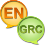 en-grc dictionary free android application logo